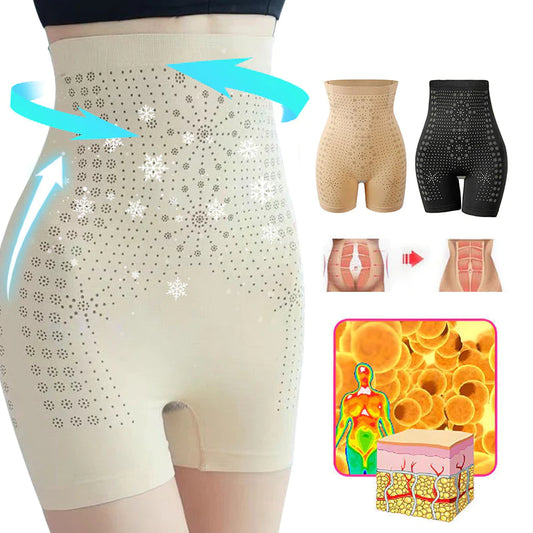 Women Idol Oveallgo Ice Silk Ion Fiber Repair Shaping Shorts