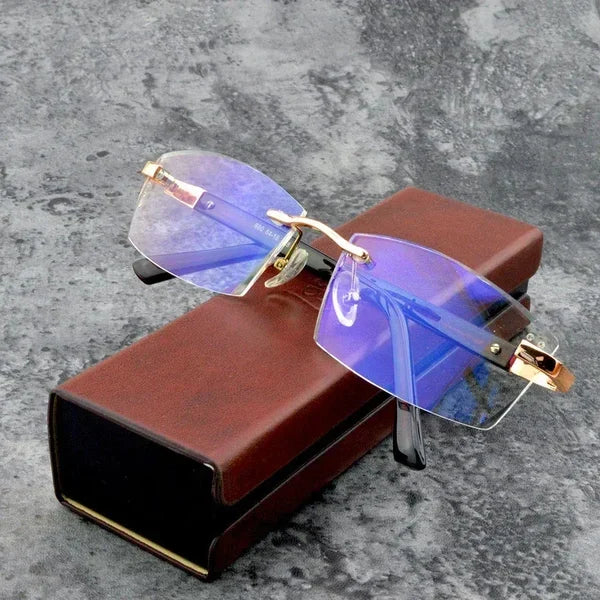 Idol High hardness Anti Blue Light Intelligent Dual Focus Reading Glasses