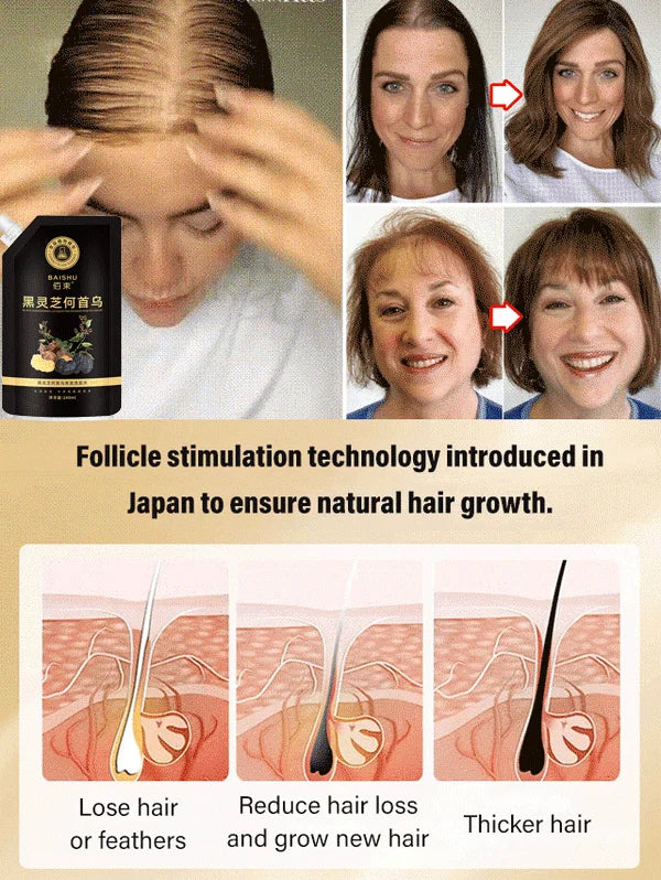 Idol Anti-hair loss and hair growth shampoo