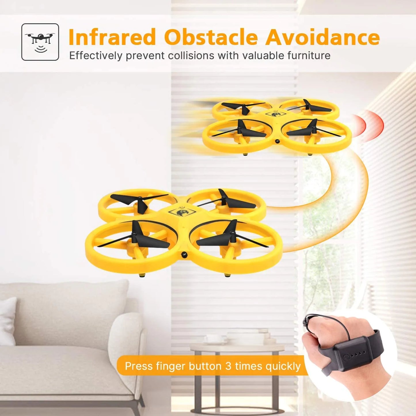 3D Smart Remote Drone