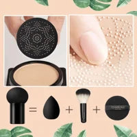 Mushroom Head Cushion Cream