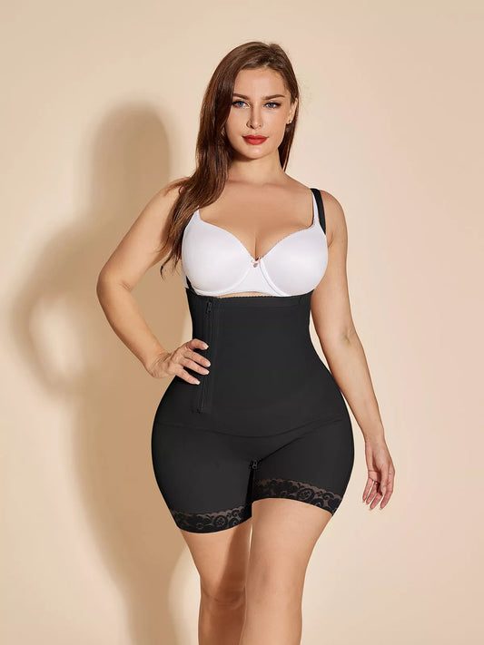 Fajas Colombianas Open Bust Body Shaper High Compression Shapewear