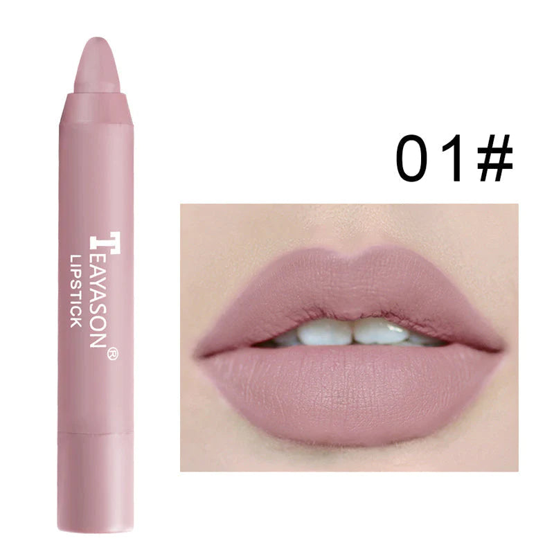 12 Color Matte Lipstick Pen