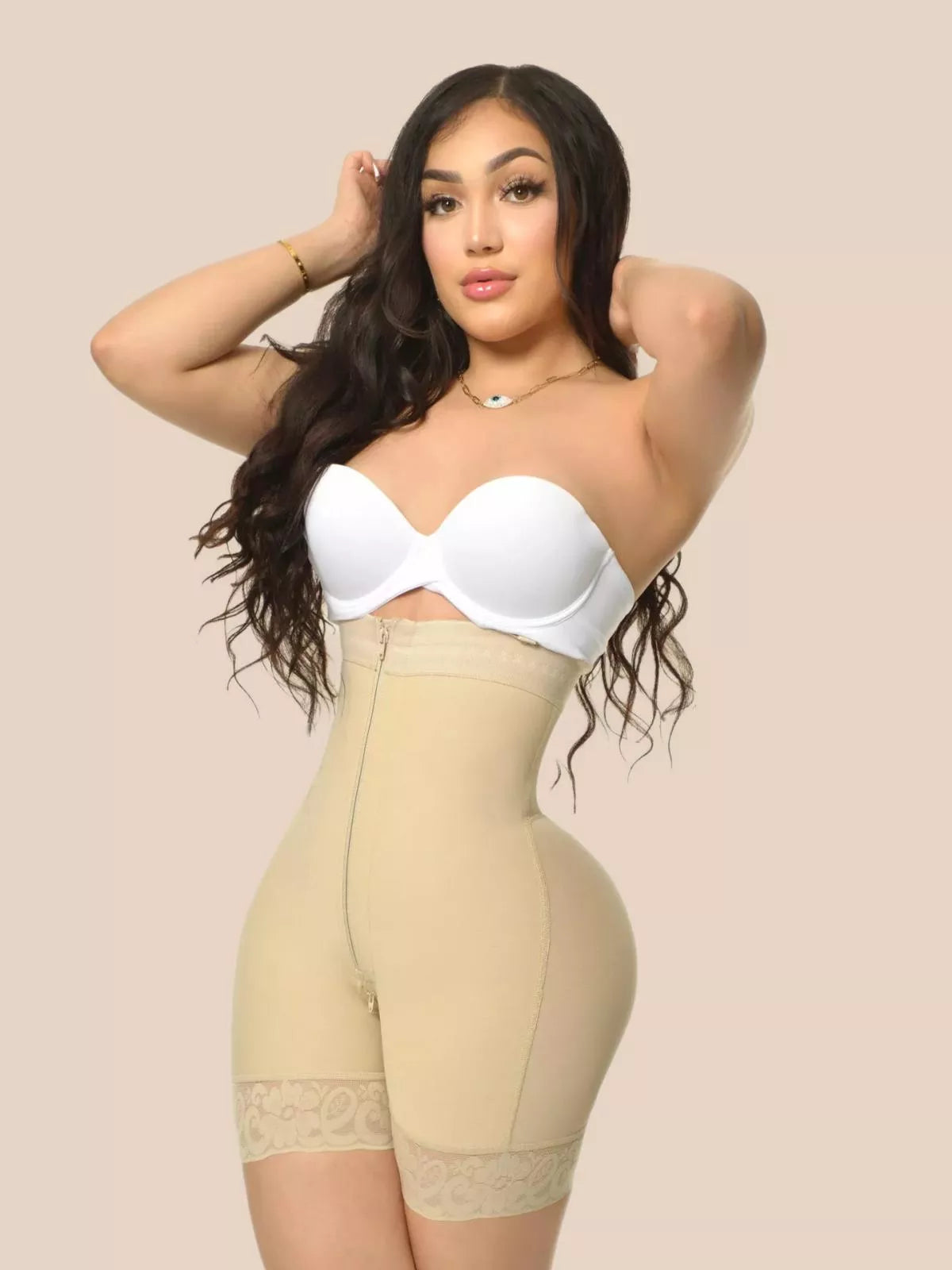 Colombianas Butt Lifter Shapewear With Zipper