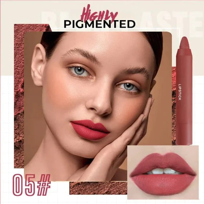 12 Color Matte Lipstick Pen