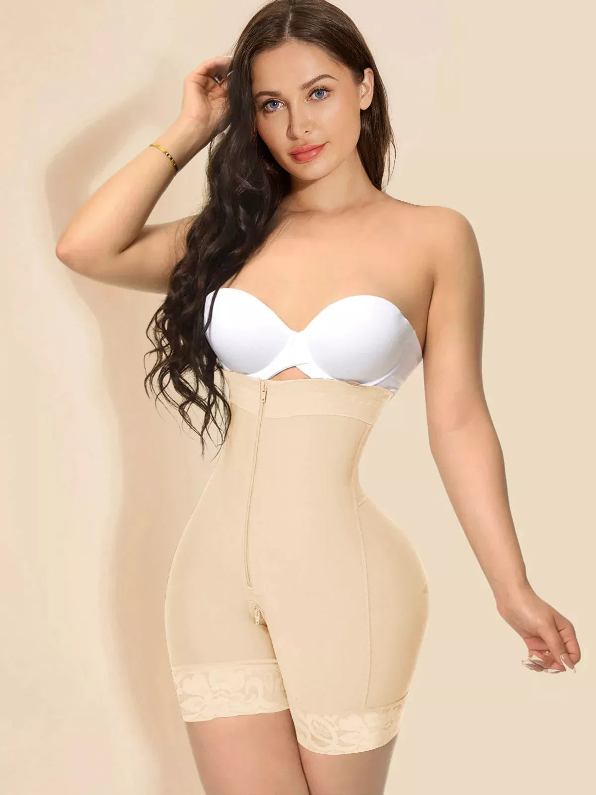 Colombianas Butt Lifter Shapewear With Zipper