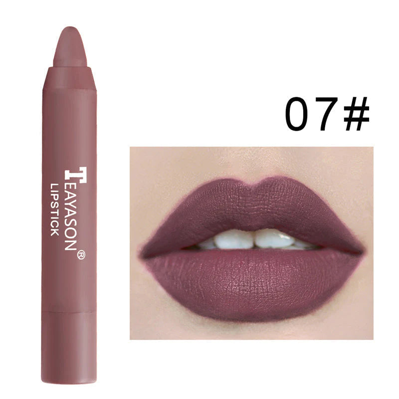 12 Color Matte Lipstick Pen