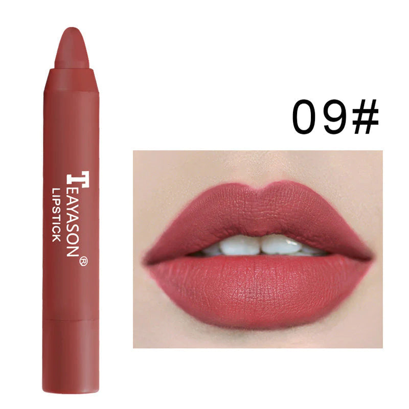 12 Color Matte Lipstick Pen