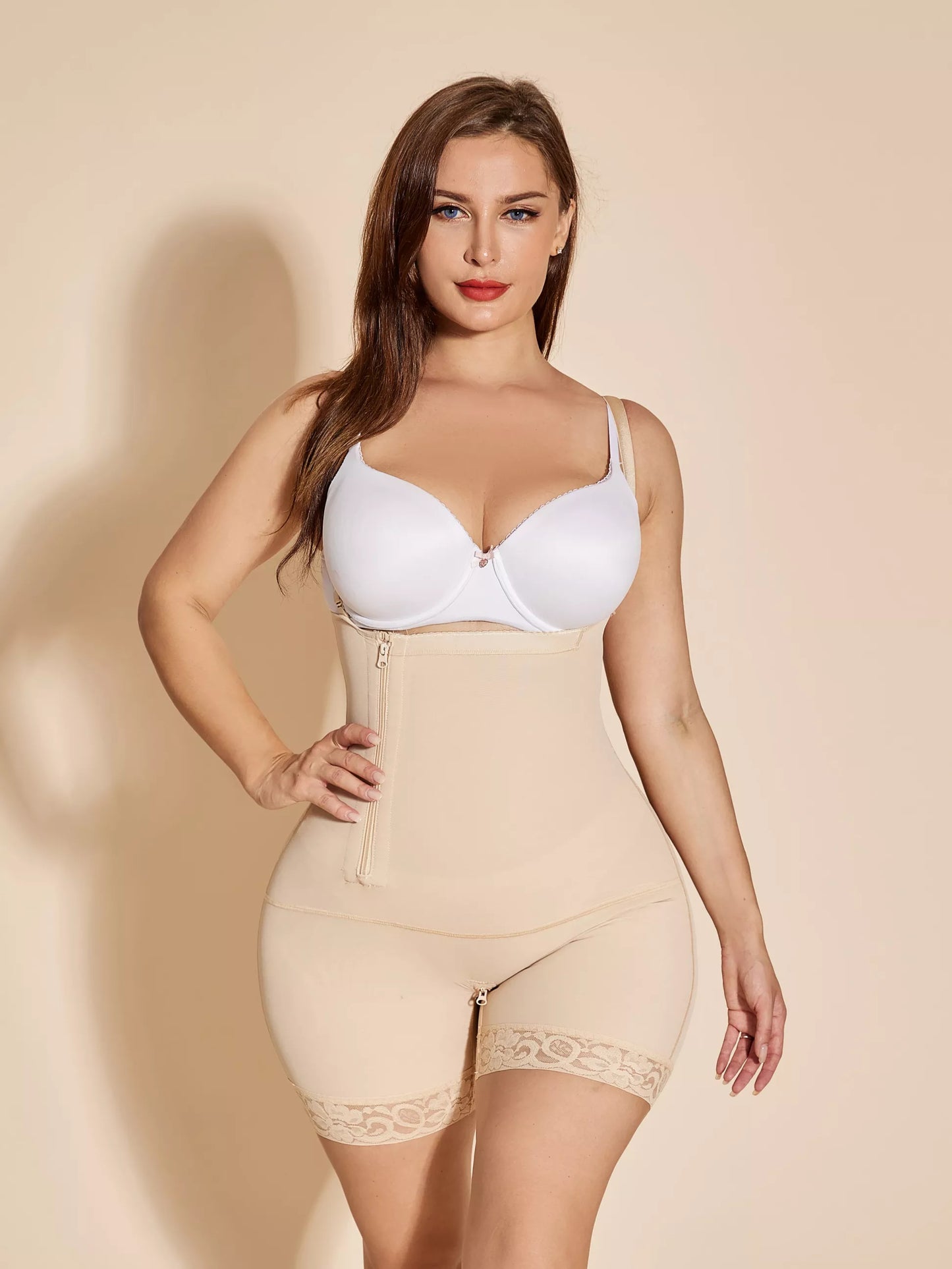 Fajas Colombianas Open Bust Body Shaper High Compression Shapewear