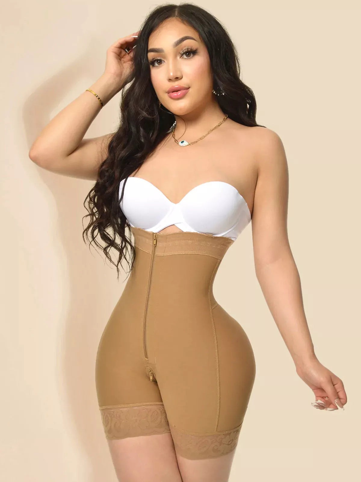 Colombianas Butt Lifter Shapewear With Zipper