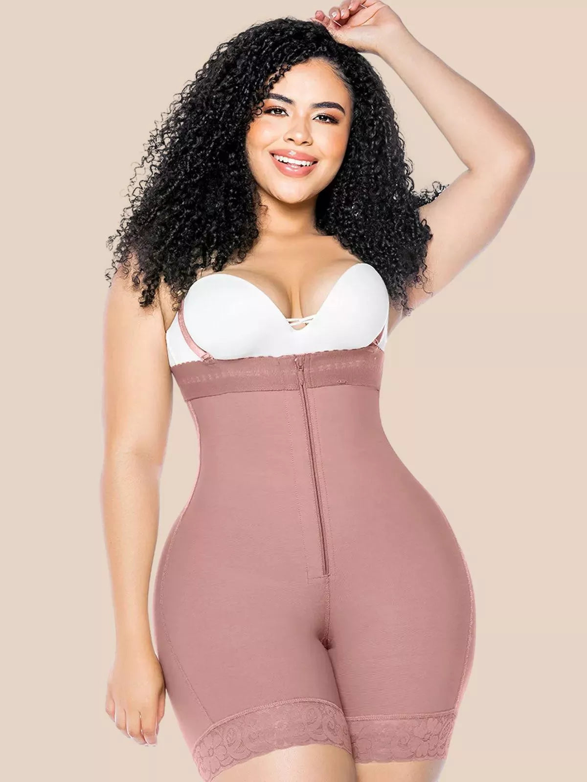 Colombianas Butt Lifter Shapewear With Zipper