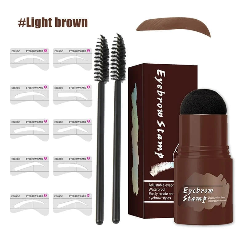 Women Idol Perfect Brows Stencil & Stamp Kit